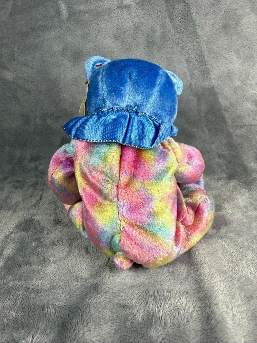 Ty Beanie Baby September Birthday Bear Vintage 2001 Sapphire Nose